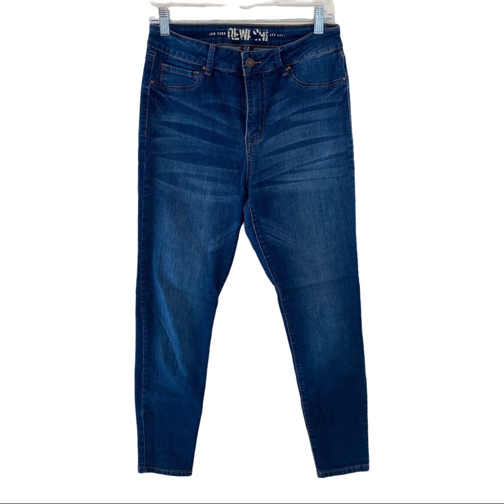 Rewash high rise medium wash skinny jeans size 9